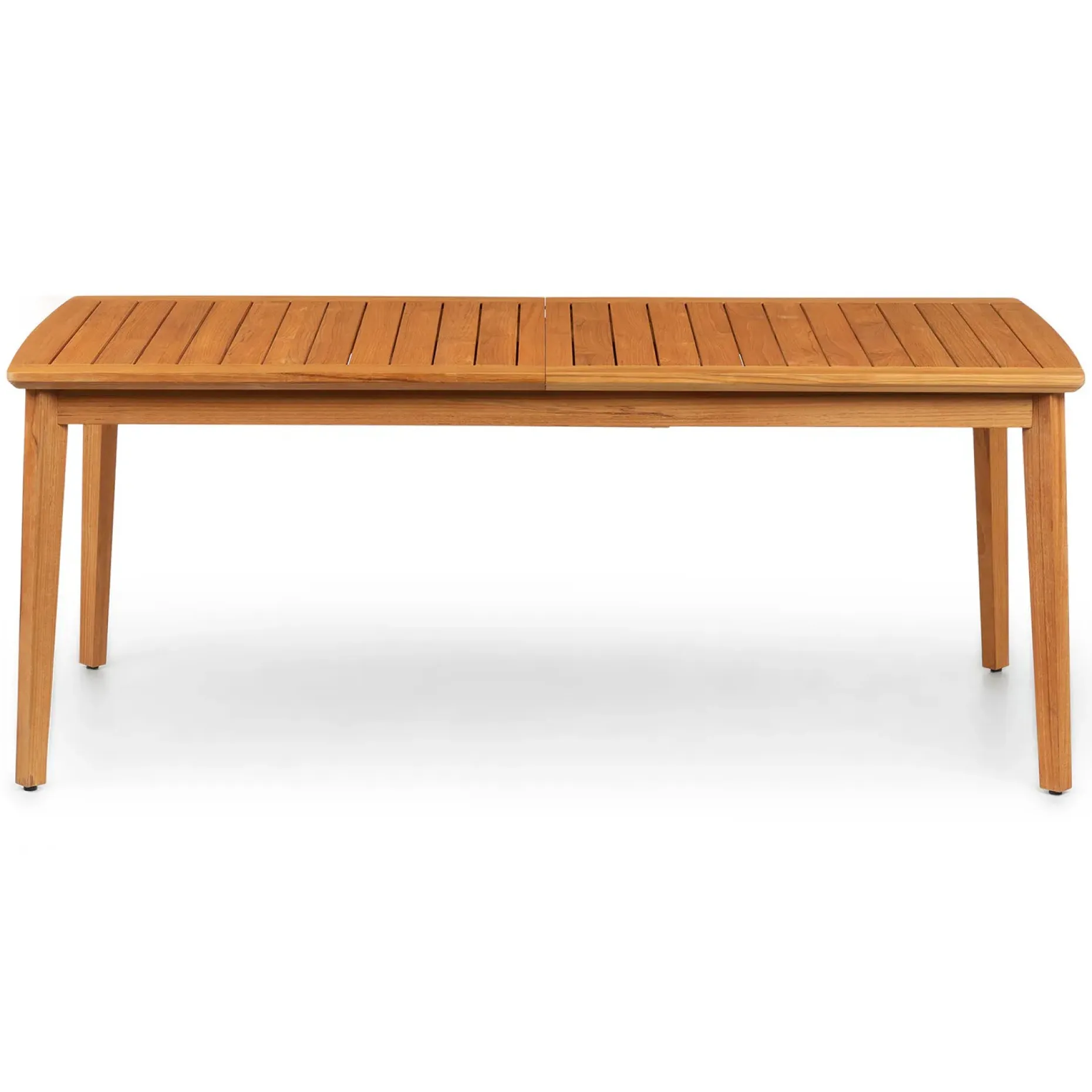 Marol 76.5" - 95.5" Outdoor Extendable Dining Table - Bronze Teak