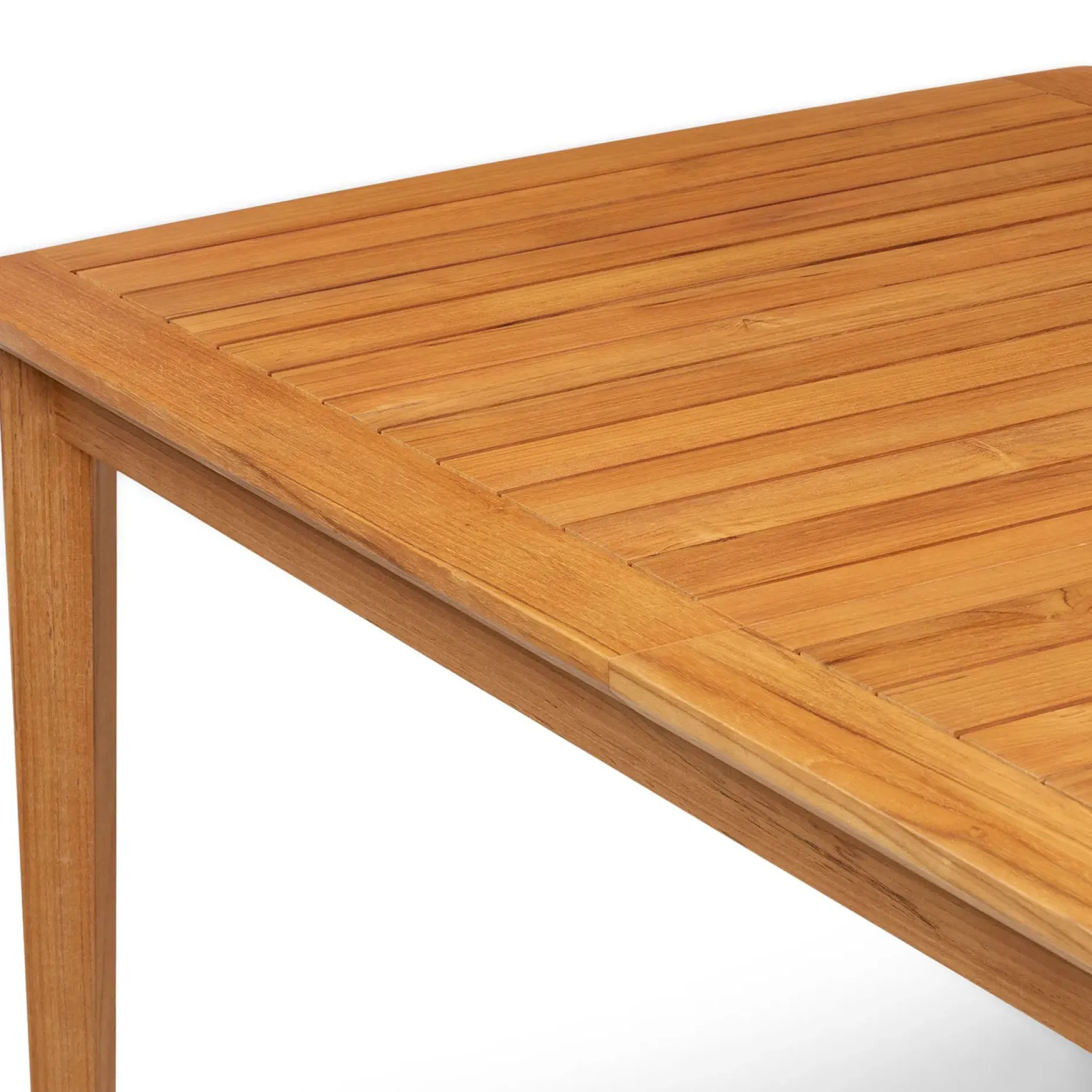 Marol 76.5" - 95.5" Outdoor Extendable Dining Table - Bronze Teak