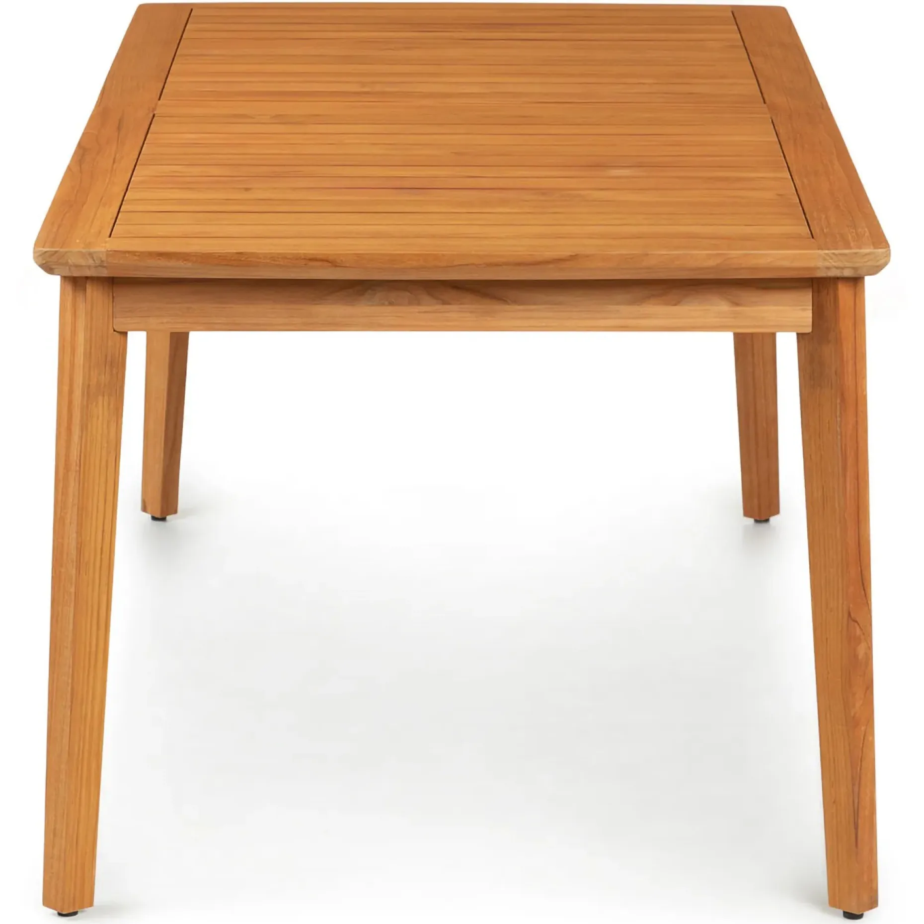 Marol 76.5" - 95.5" Outdoor Extendable Dining Table - Bronze Teak