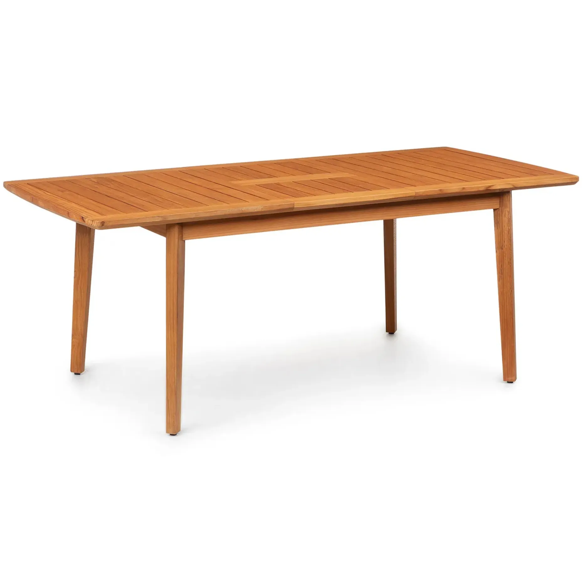 Marol 59" - 78" Outdoor Extendable Dining Table - Bronze Teak