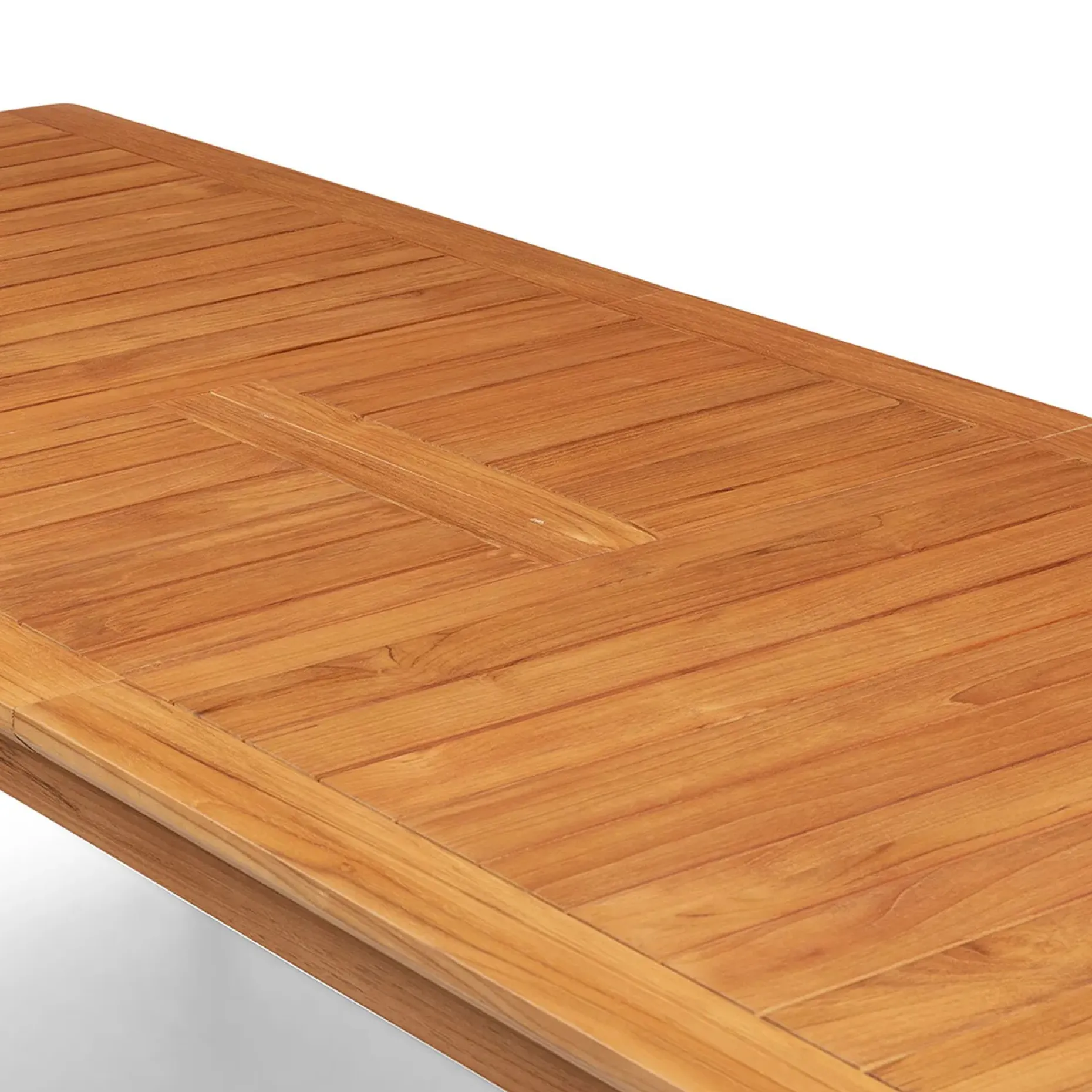 Marol 59" - 78" Outdoor Extendable Dining Table - Bronze Teak