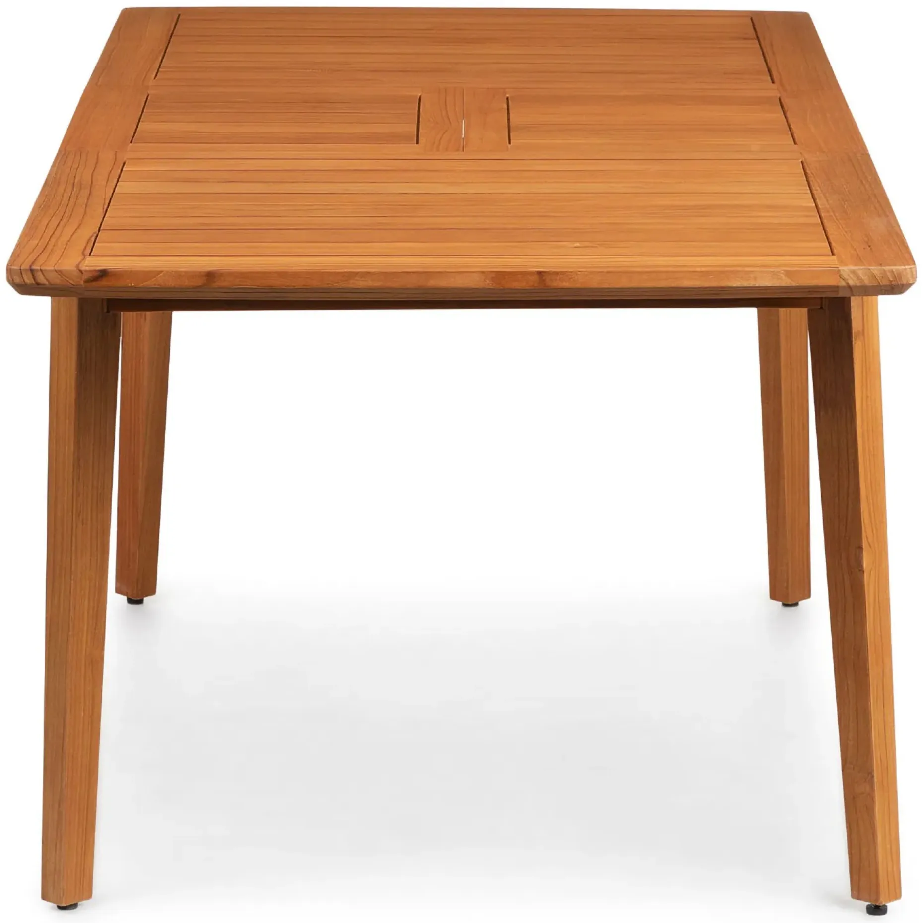 Marol 59" - 78" Outdoor Extendable Dining Table - Bronze Teak