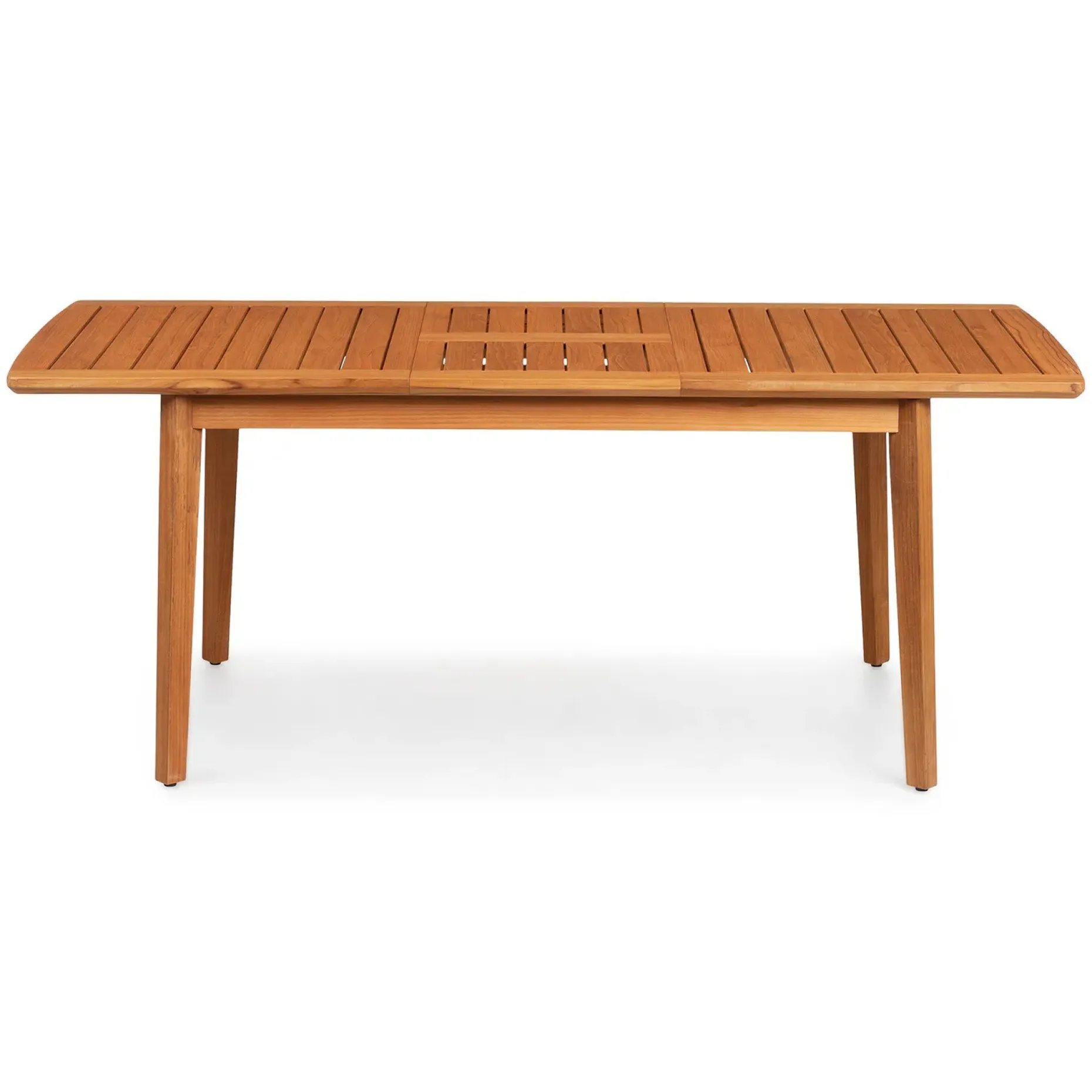 Marol 59" - 78" Outdoor Extendable Dining Table - Bronze Teak