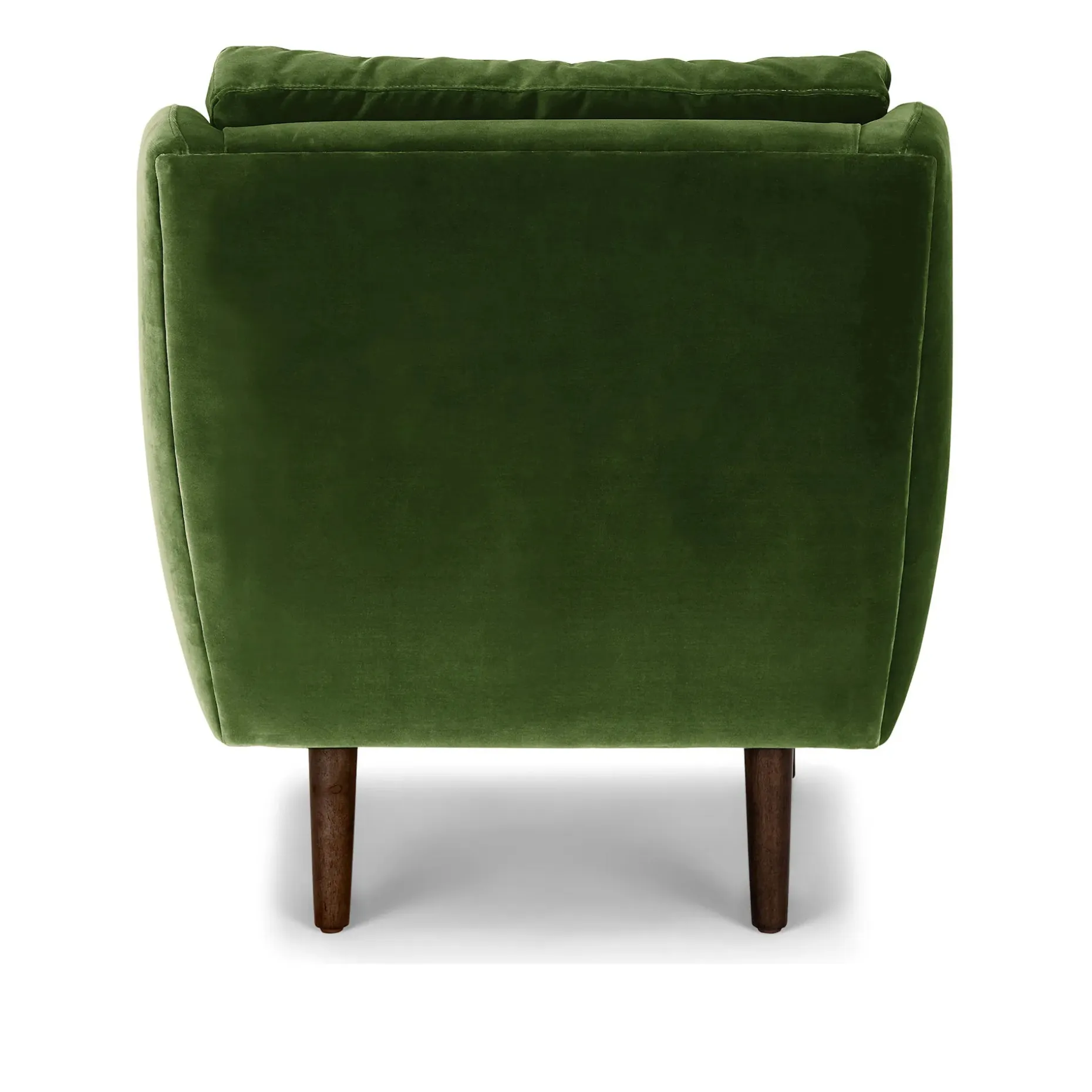 Matrix 30.5" Velvet Lounge Chair - Grass Green