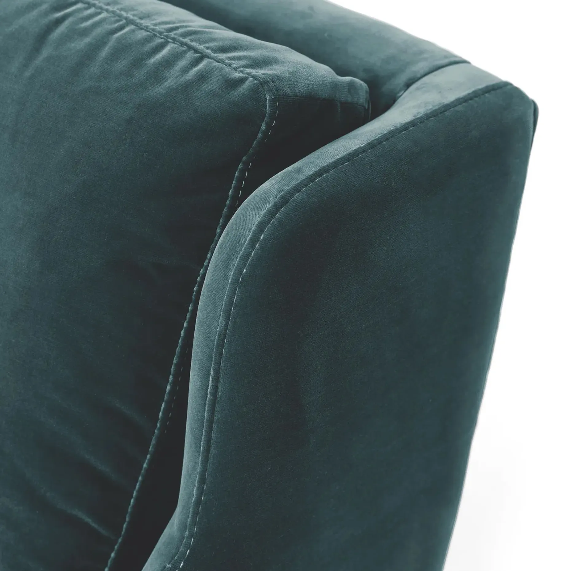 Matrix 30.5" Velvet Lounge Chair - Pacific Blue