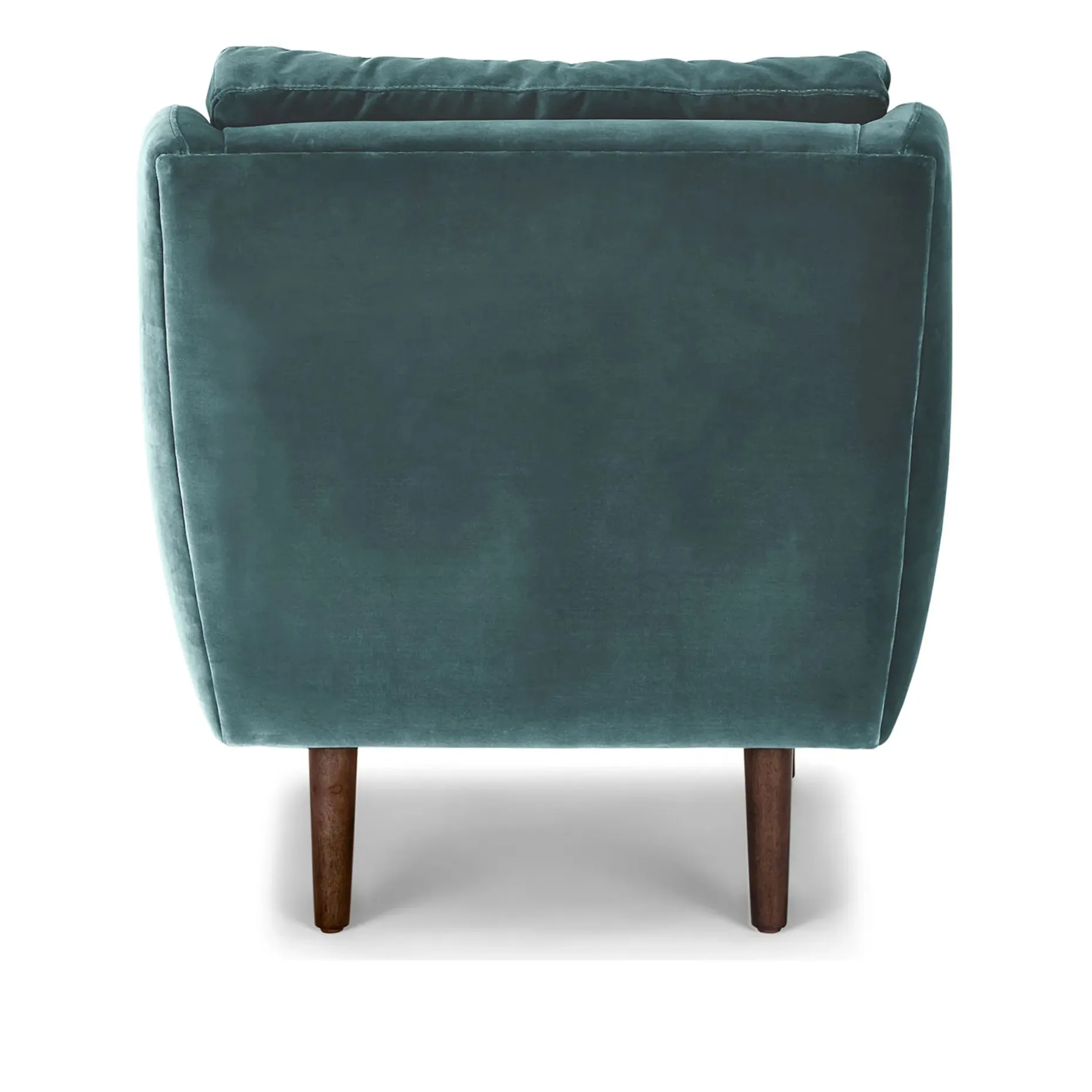 Matrix 30.5" Velvet Lounge Chair - Pacific Blue