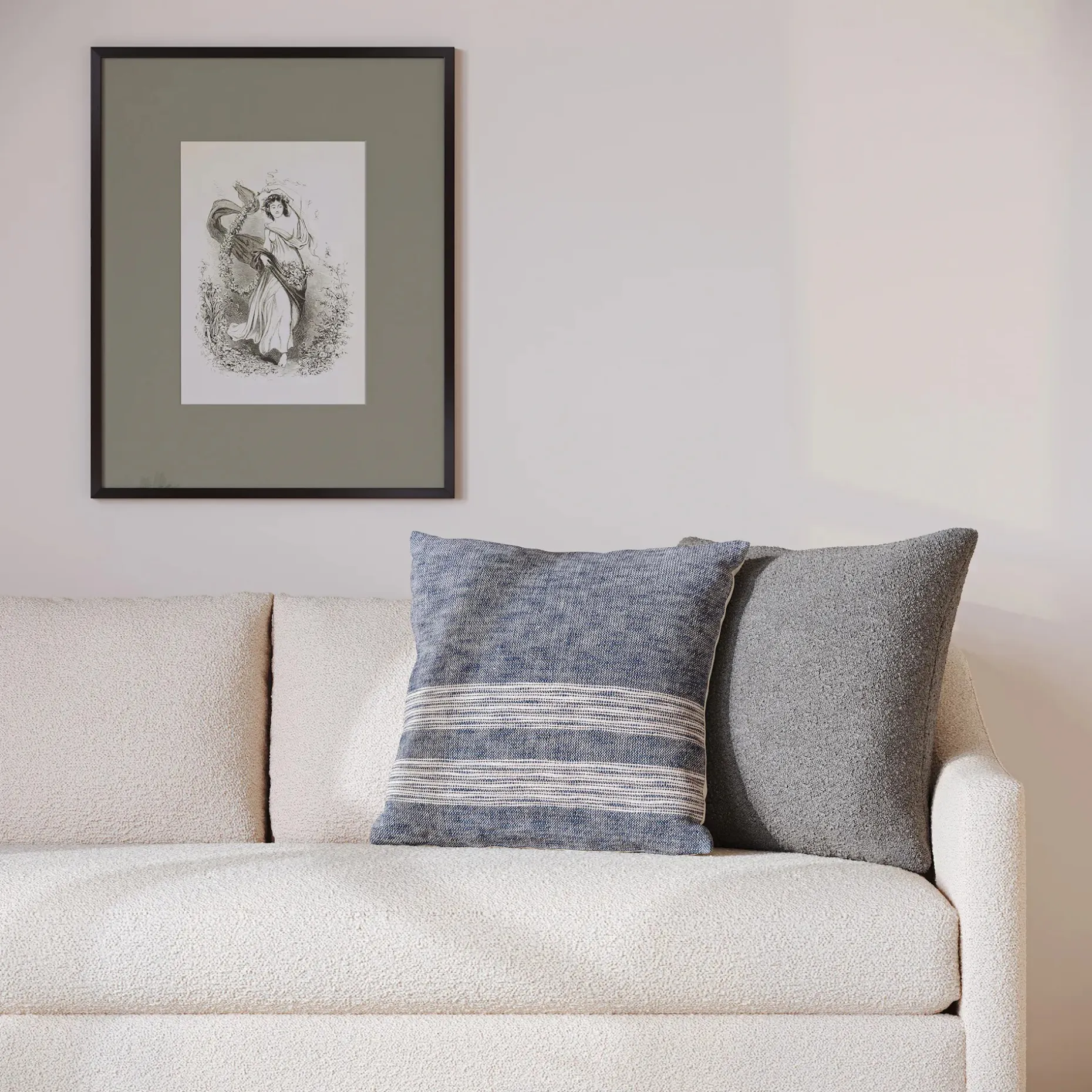 Mattie Pillow - Blue
