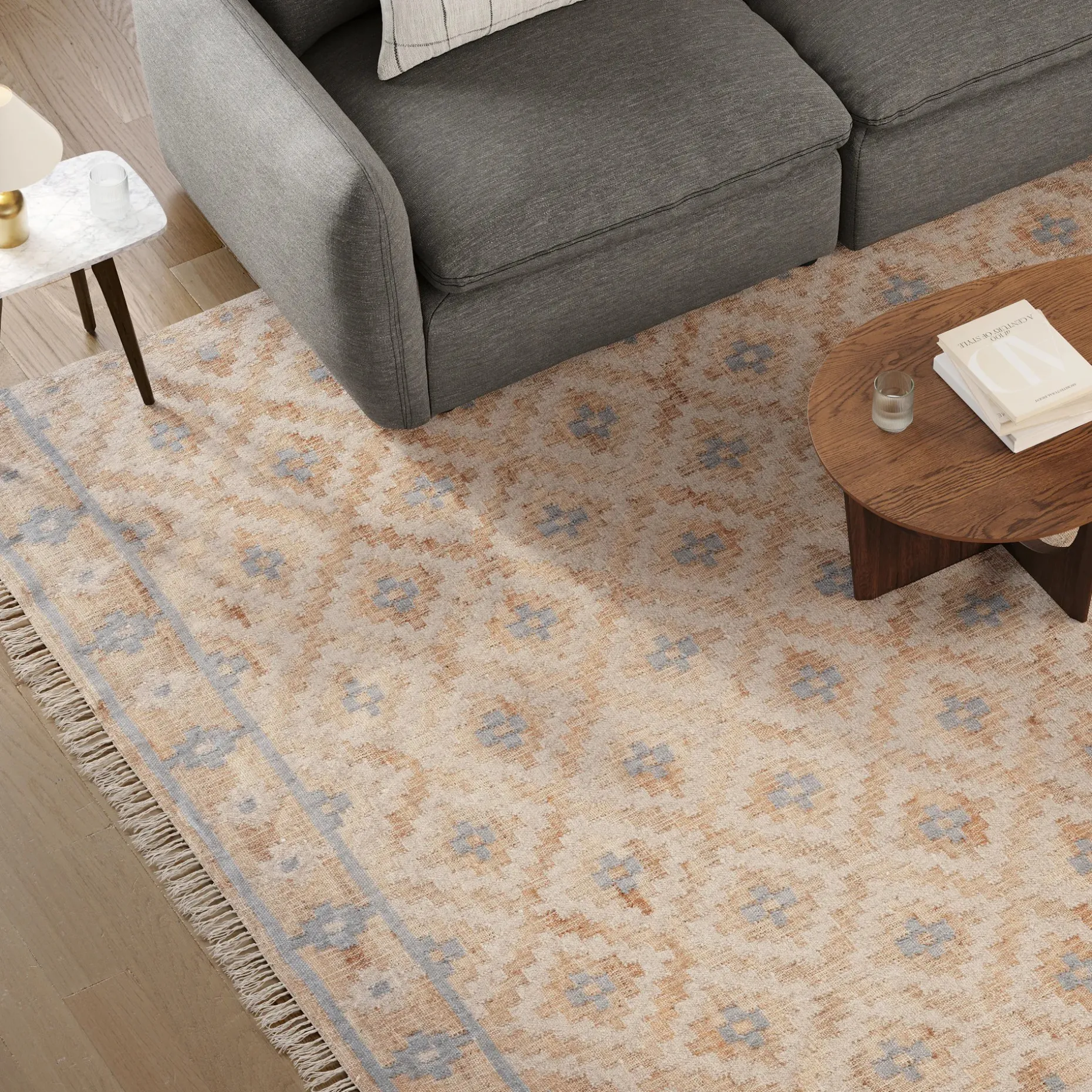 Mattis 9 x 12 Rug - Diamond Multi