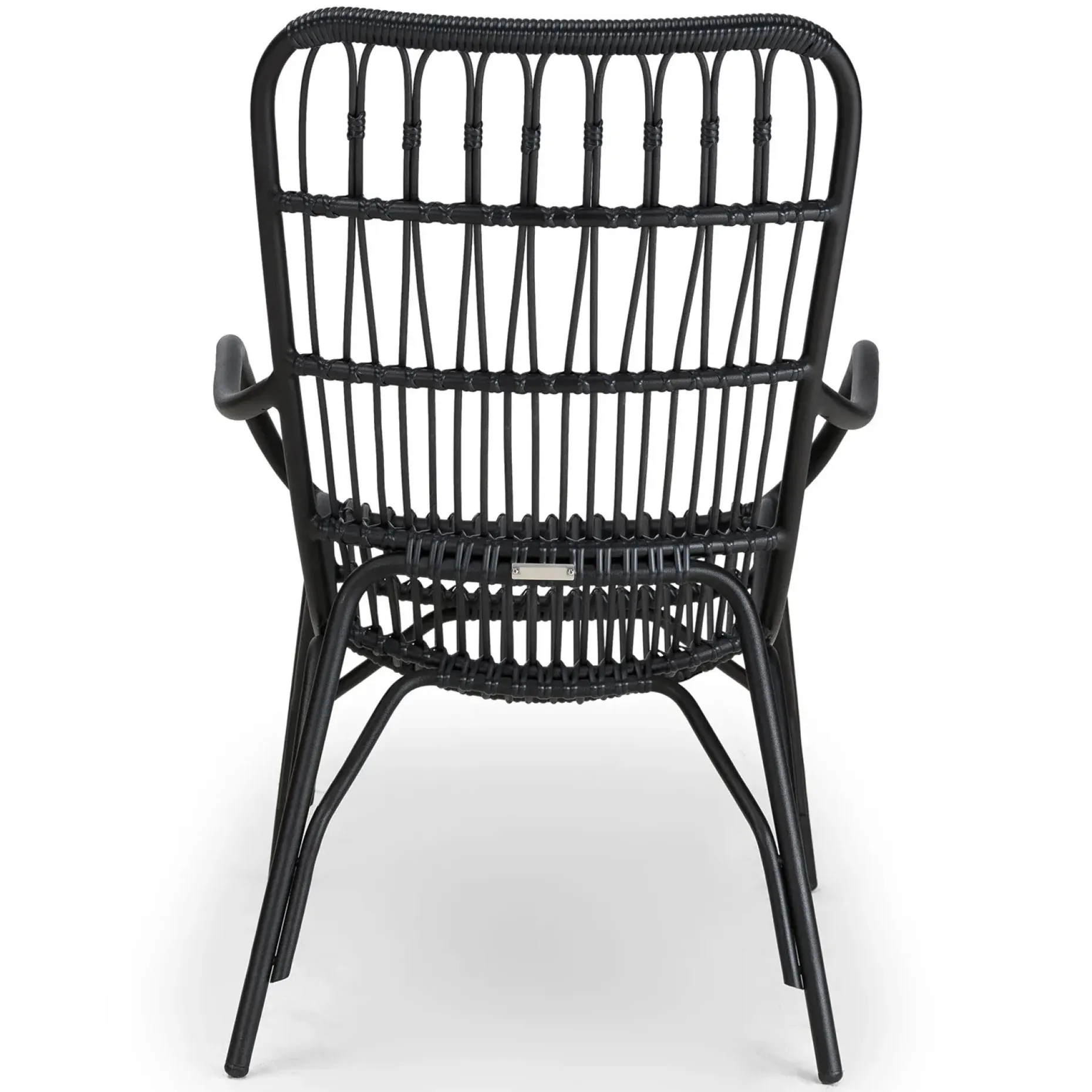 Medan 25" Outdoor Lounge Chair - Graphite