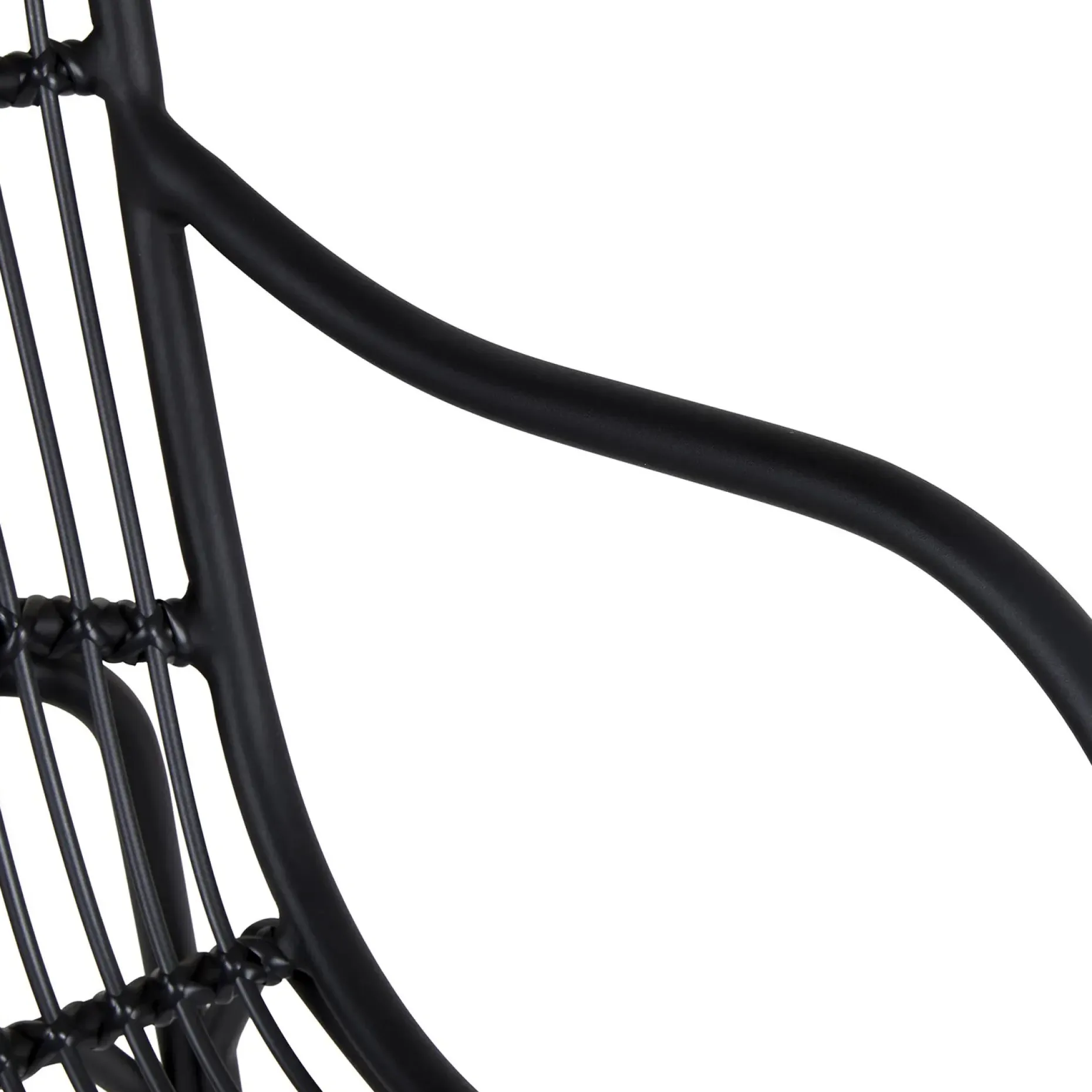 Medan 24.5" Outdoor Rocking Lounge Chair - Graphite