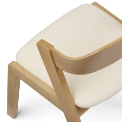 Meja Dining Chair - Oak and Bristol Ivory