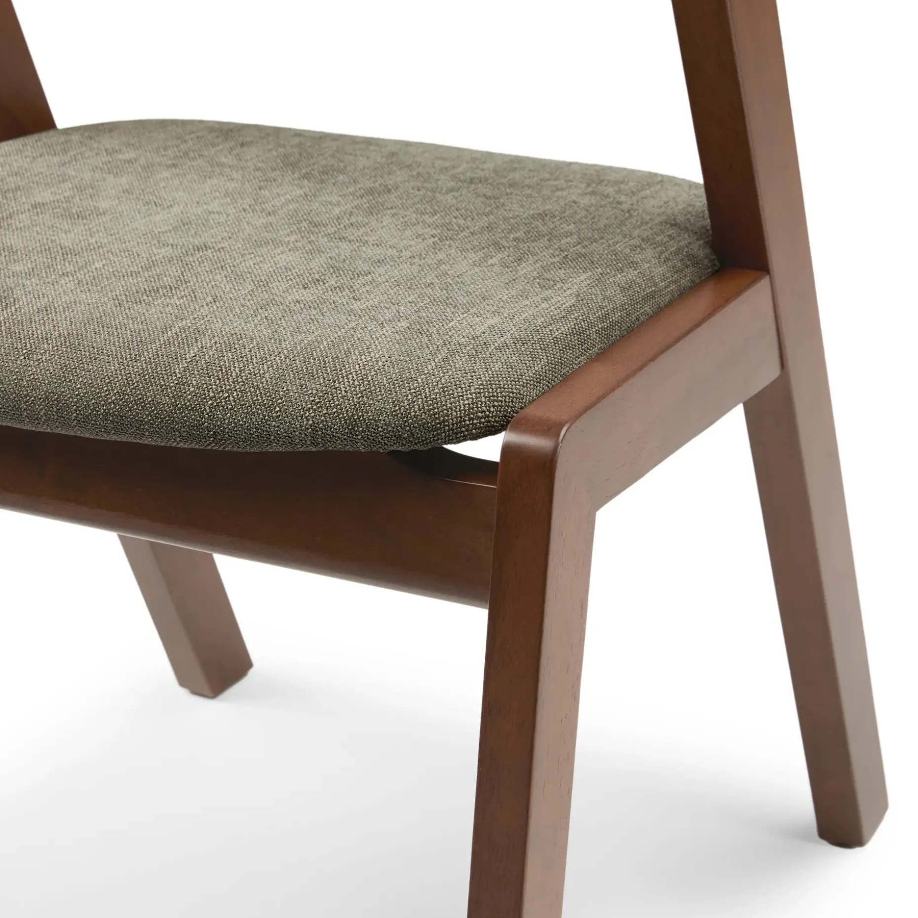 Meja Dining Chair - Walnut and Algonquin Green