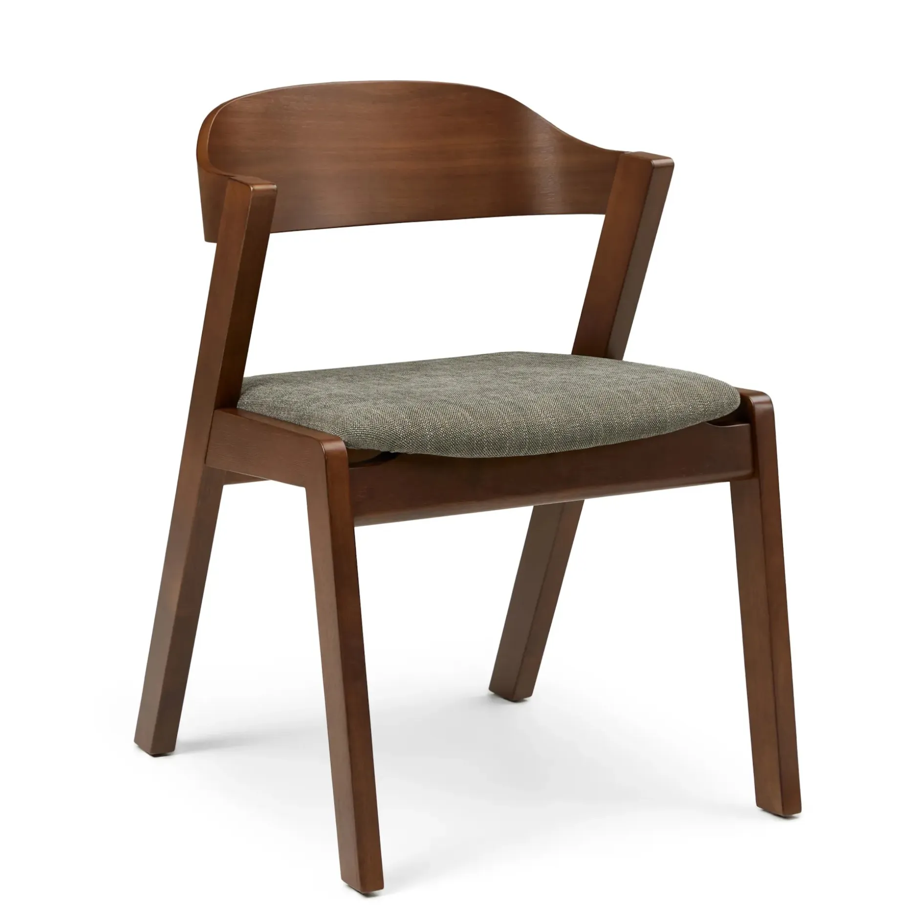 Meja Dining Chair - Walnut and Algonquin Green