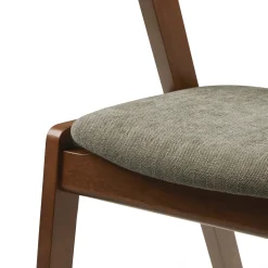 Meja Dining Chair - Walnut and Algonquin Green