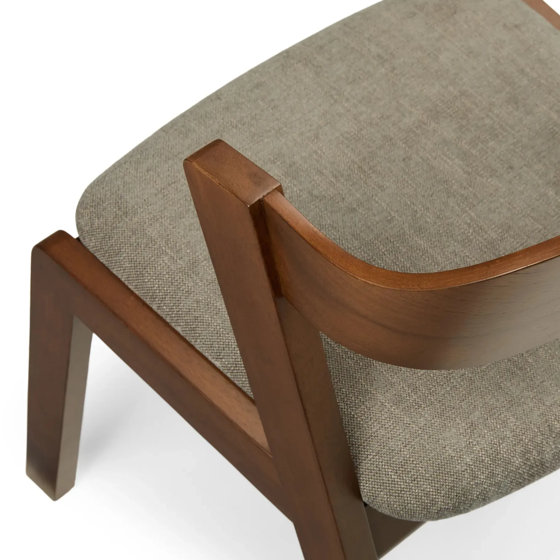 Meja Dining Chair - Walnut and Algonquin Green