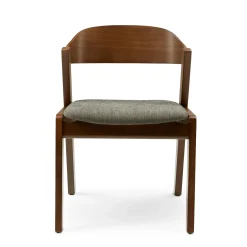 Meja Dining Chair - Walnut and Algonquin Green