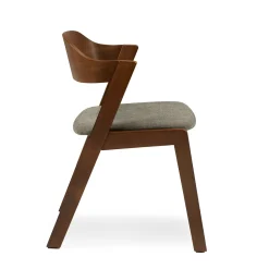 Meja Dining Chair - Walnut and Algonquin Green