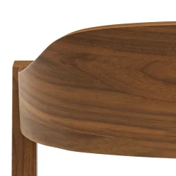 Meja Dining Chair - Walnut and Ratine Buff