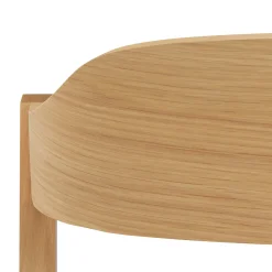 Meja Dining Chair - White Oak and Ratine Buff