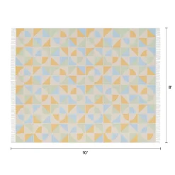Mekko 8 x 10 Indoor/Outdoor Rug - Peach Dream