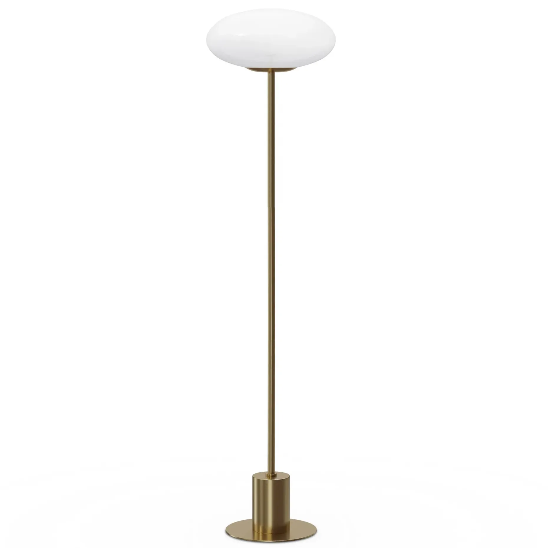 Menken Floor Lamp - Brass