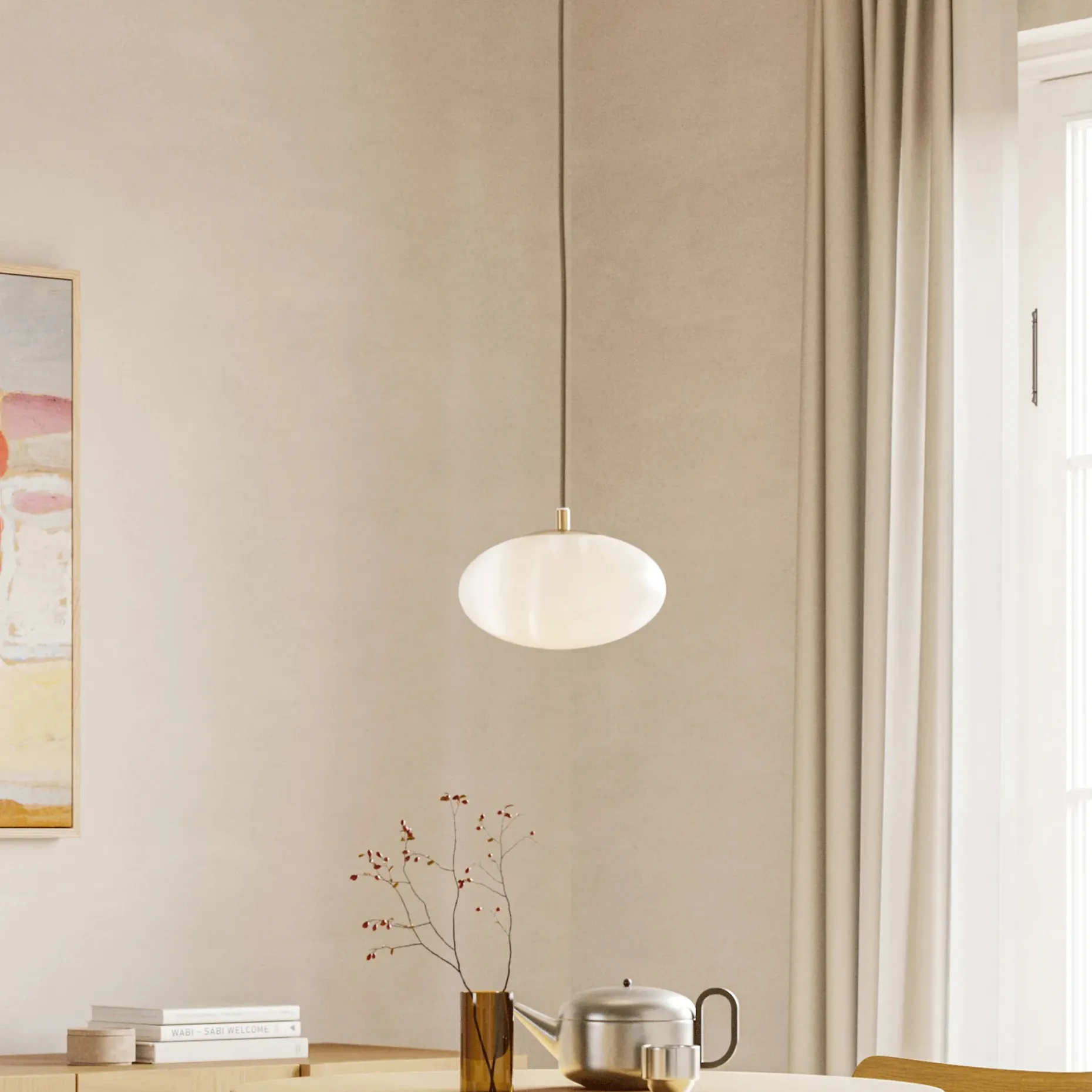 Menken Pendant Lamp - Brass