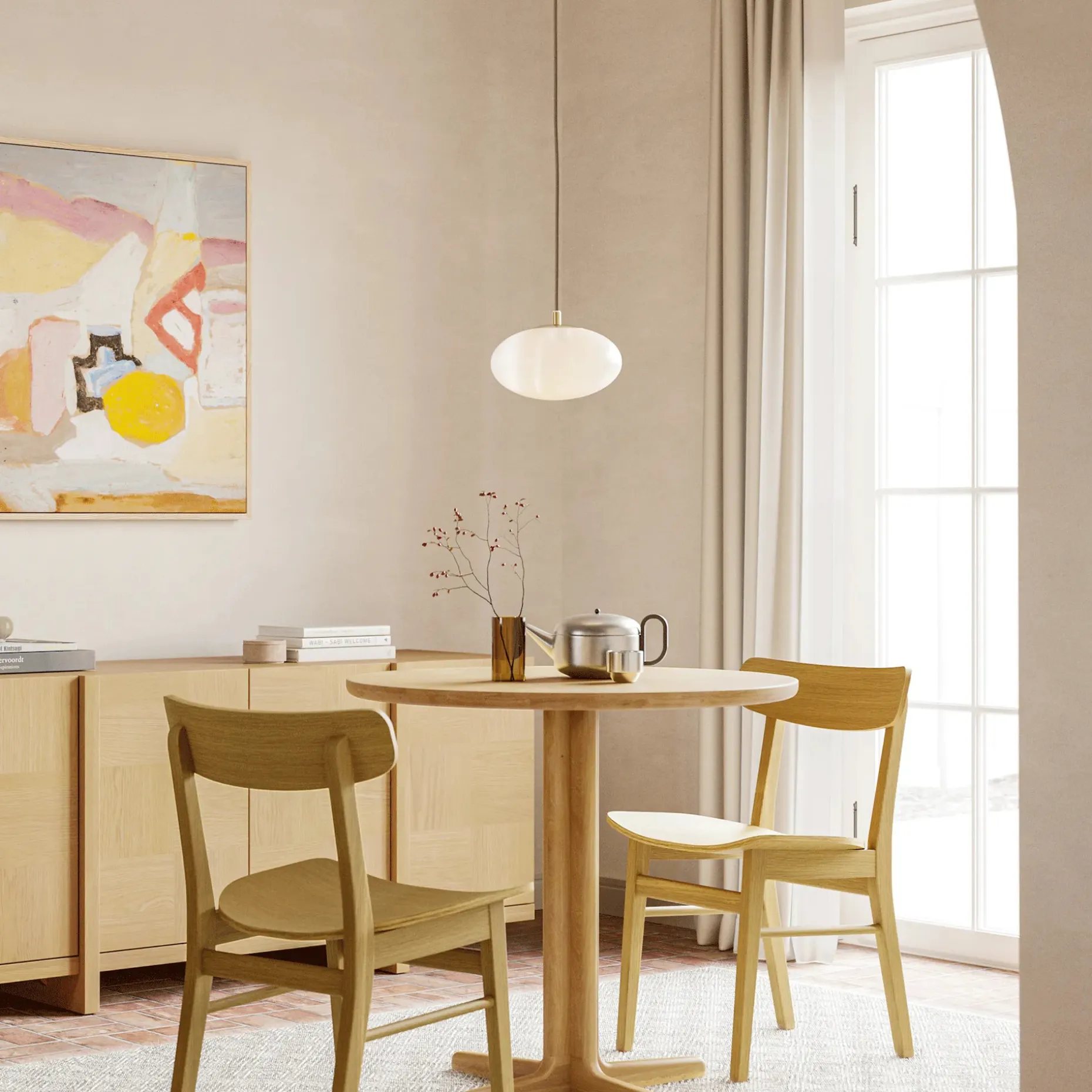 Menken Pendant Lamp - Brass