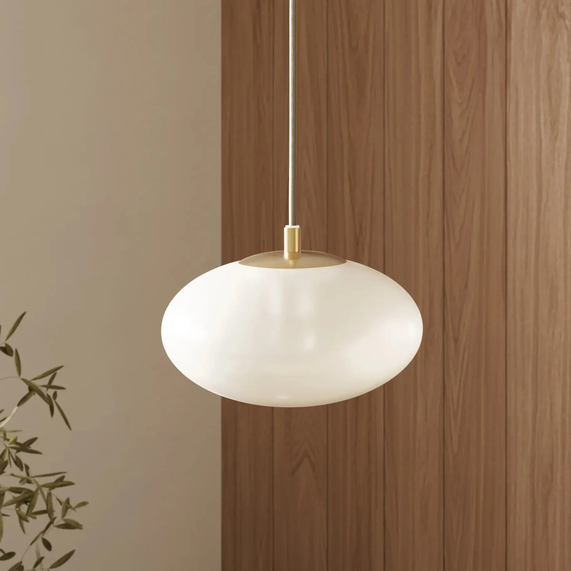 Menken Pendant Lamp - Brass