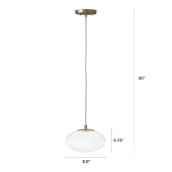 Menken Pendant Lamp - Brass