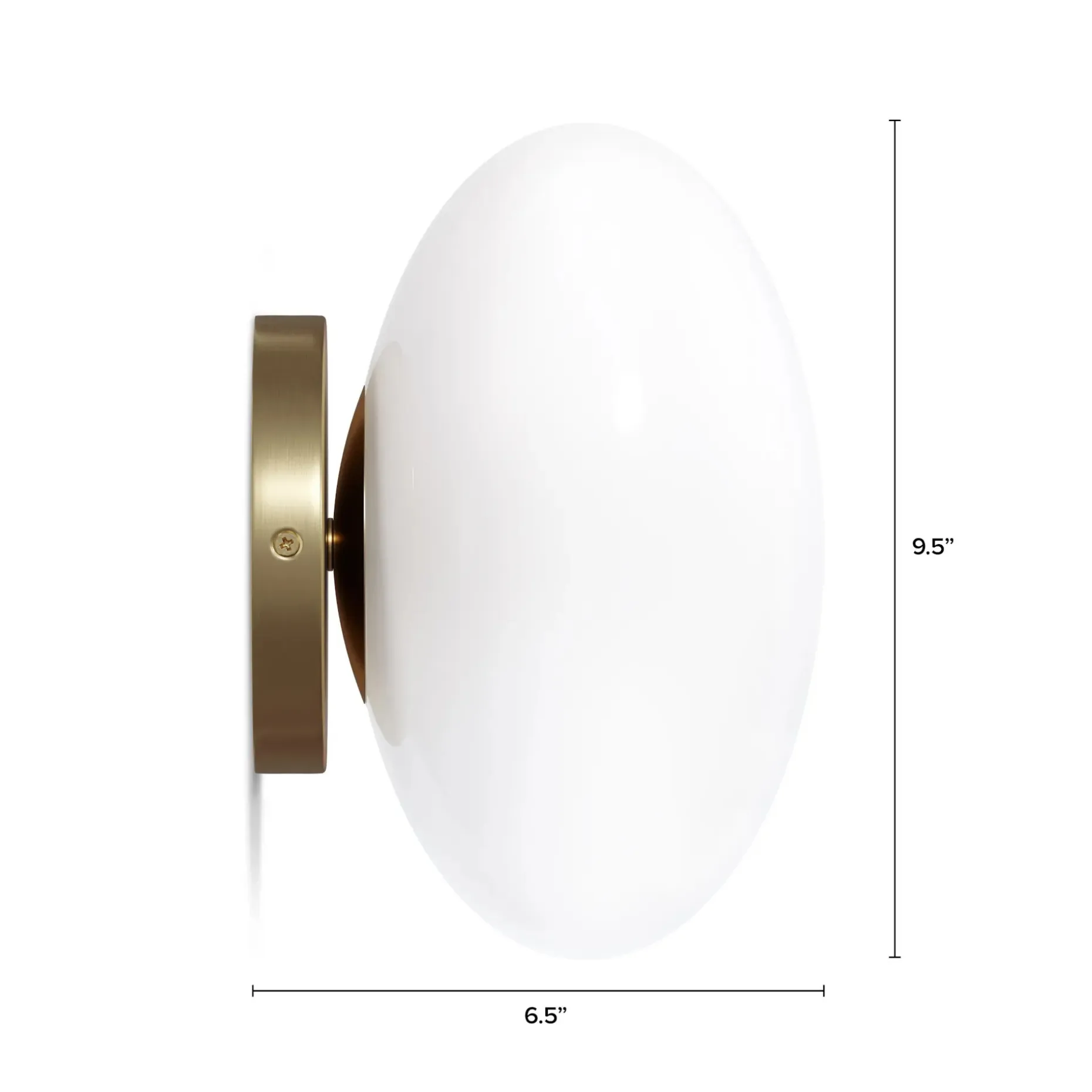 Menken Sconce - Brass