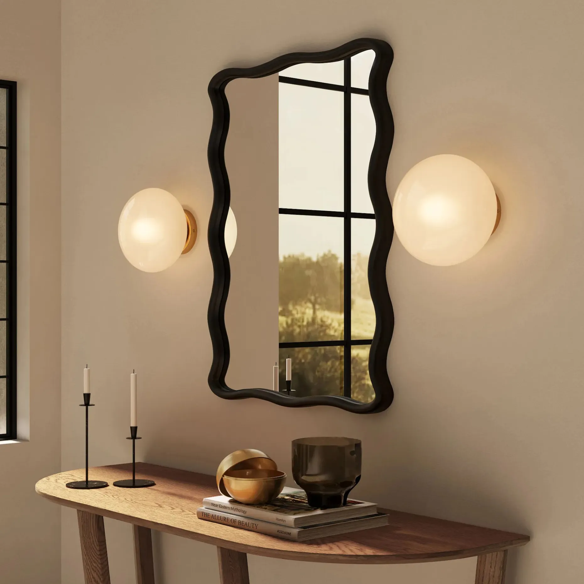 Menken Sconce - Brass