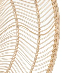 Meron Round Wall Mirror - Natural