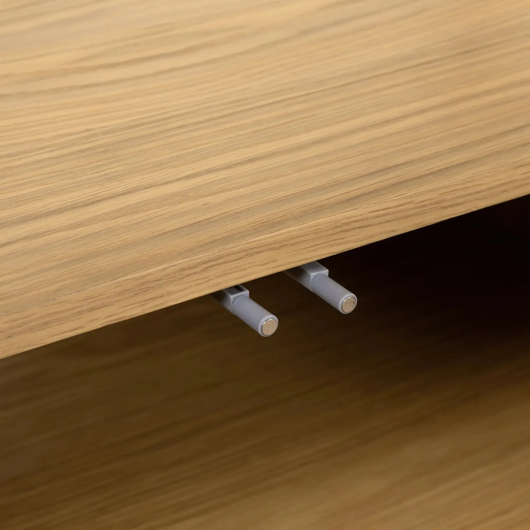 Merto 138" Media Storage Set - Natural Oak
