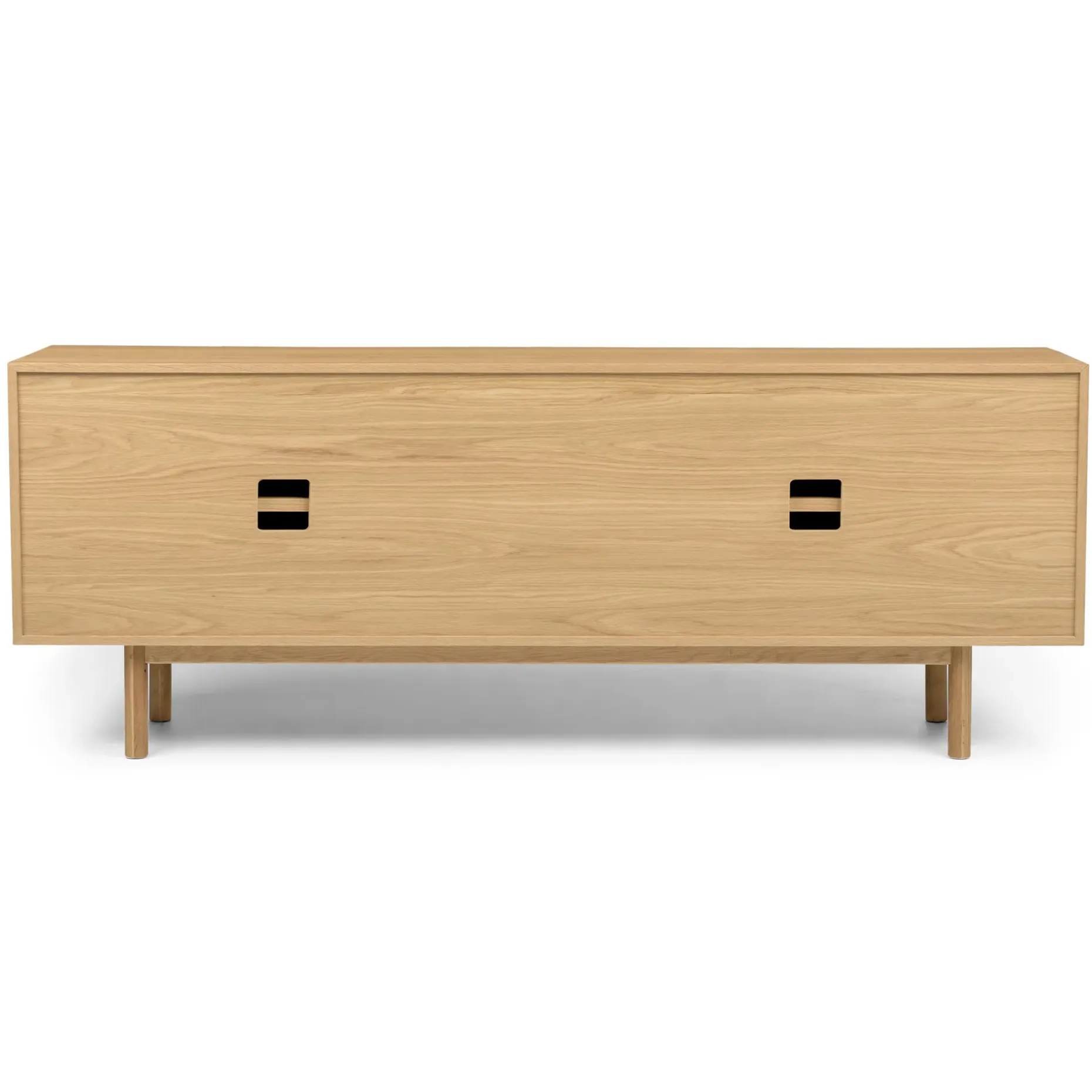 Merto 72" Media Unit - Natural Oak