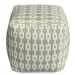 Mia 18" Pouf - Doe Taupe