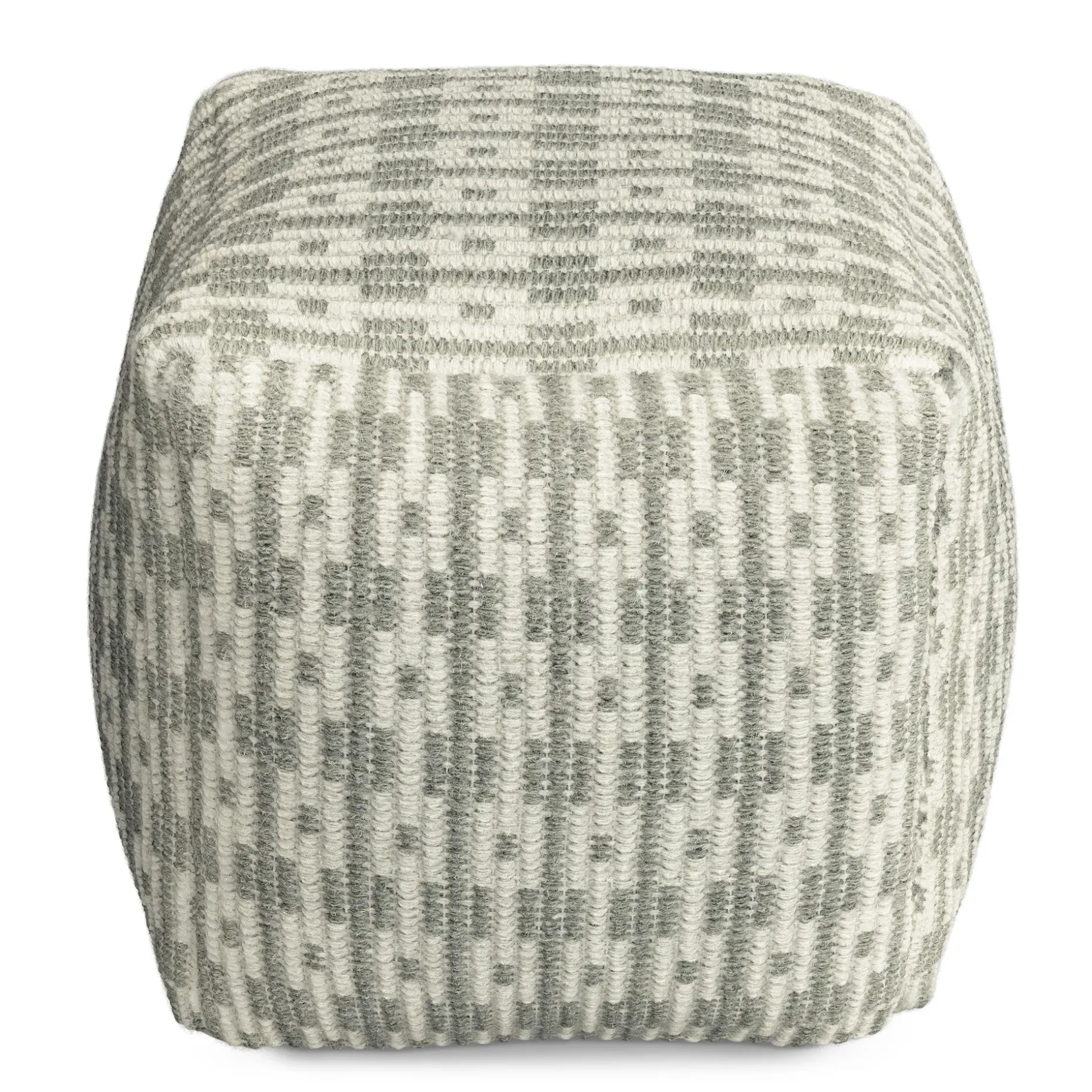 Mia 18" Pouf - Doe Taupe