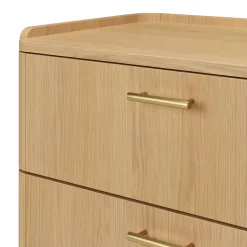 Miila 6-Drawer Double Dresser - White Oak