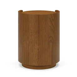 Miila 2-Drawer Nightstand - Smoked Oak