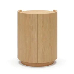 Miila 2-Drawer Nightstand - White Oak