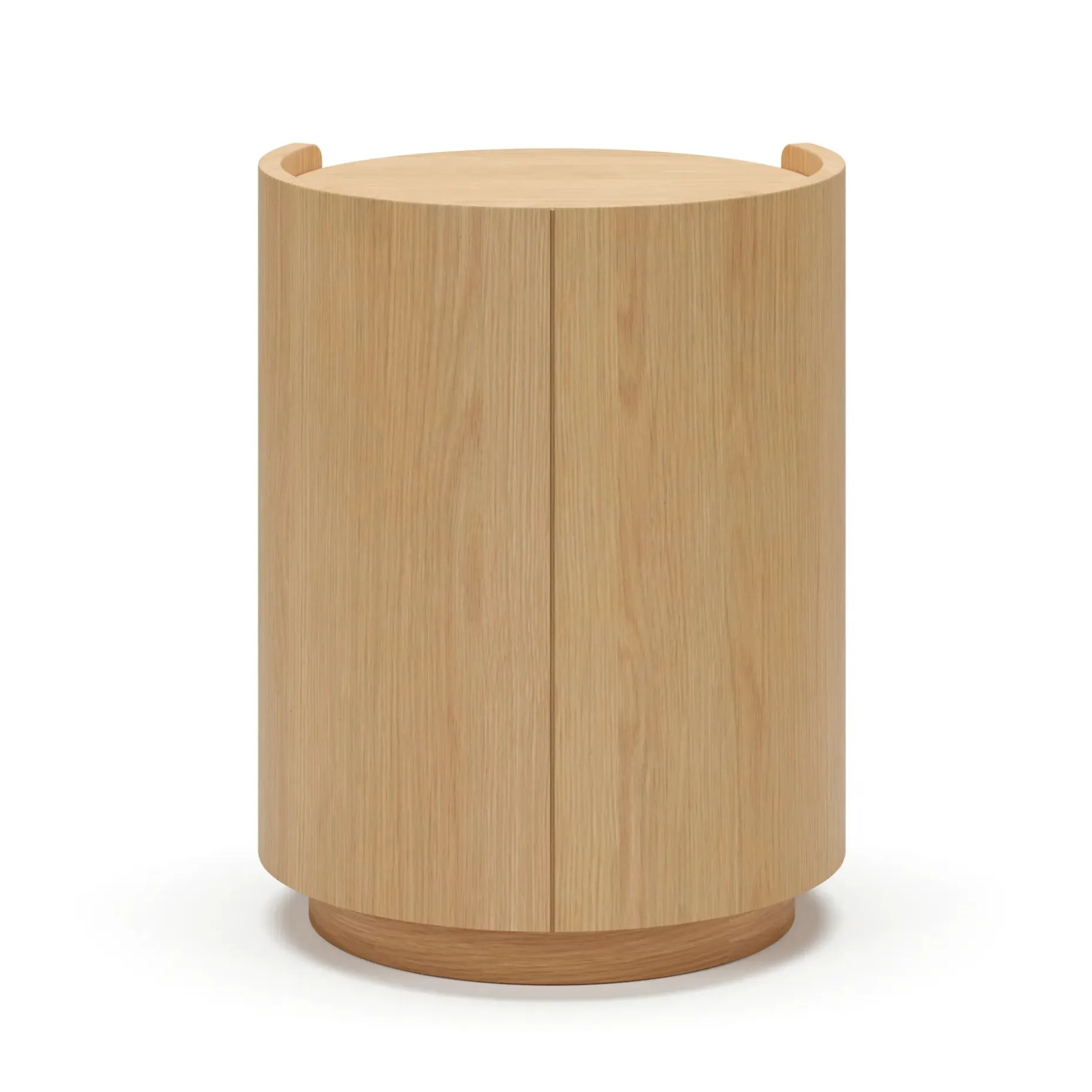 Miila 2-Drawer Nightstand - White Oak