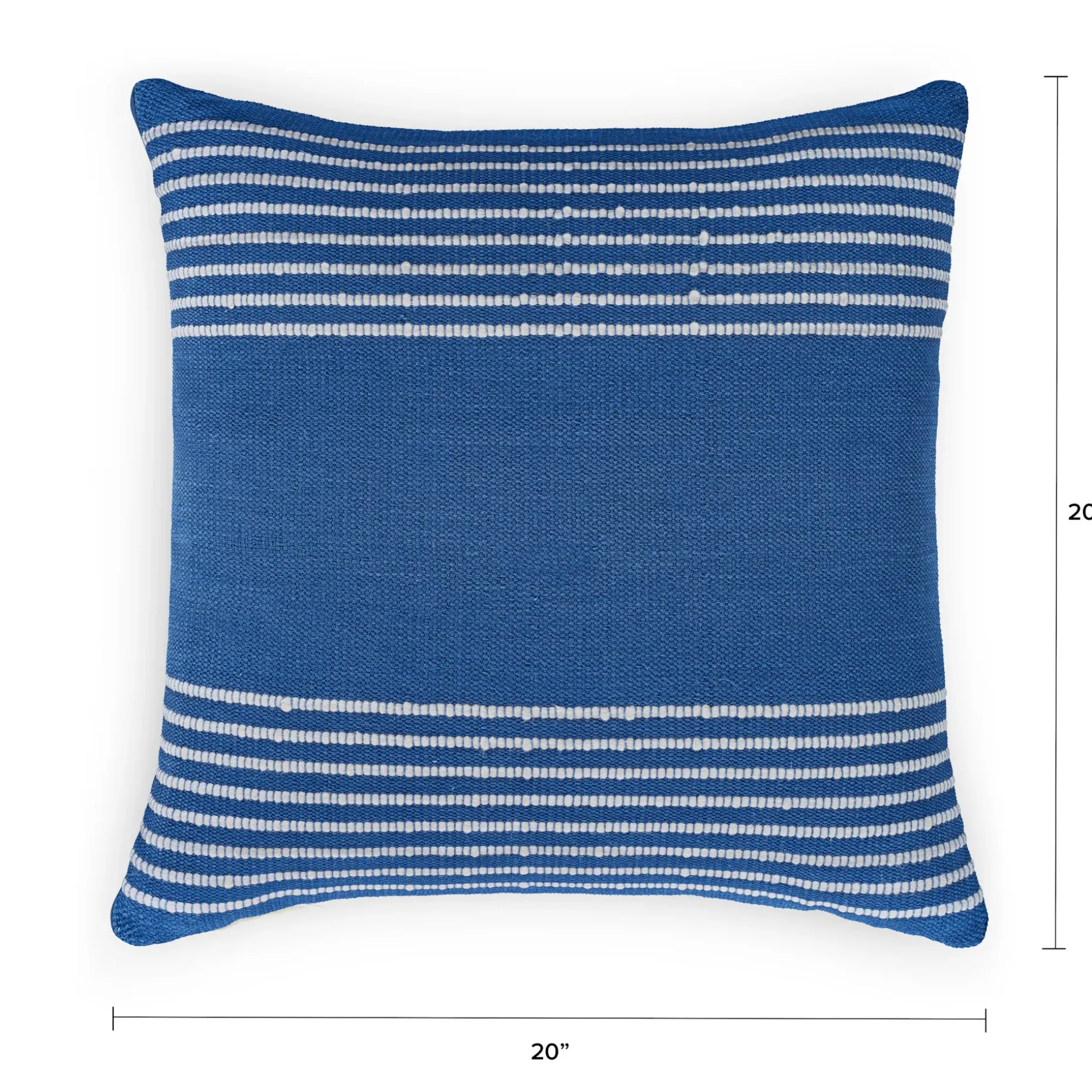 Mika Indoor/Outdoor Pillow - Cobalt Blue
