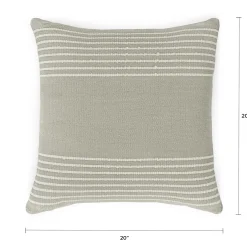 Mika Indoor/Outdoor Pillow - Ridge Taupe