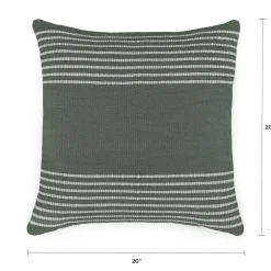 Mika Indoor/Outdoor Pillow - Sea Green