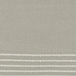 Mika 16" Indoor/Outdoor Pouf - Ridge Taupe