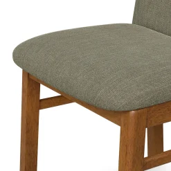 Mikkel Dining Chair - Walnut and Algonquin Green