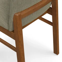 Mikkel Dining Chair - Walnut and Algonquin Green