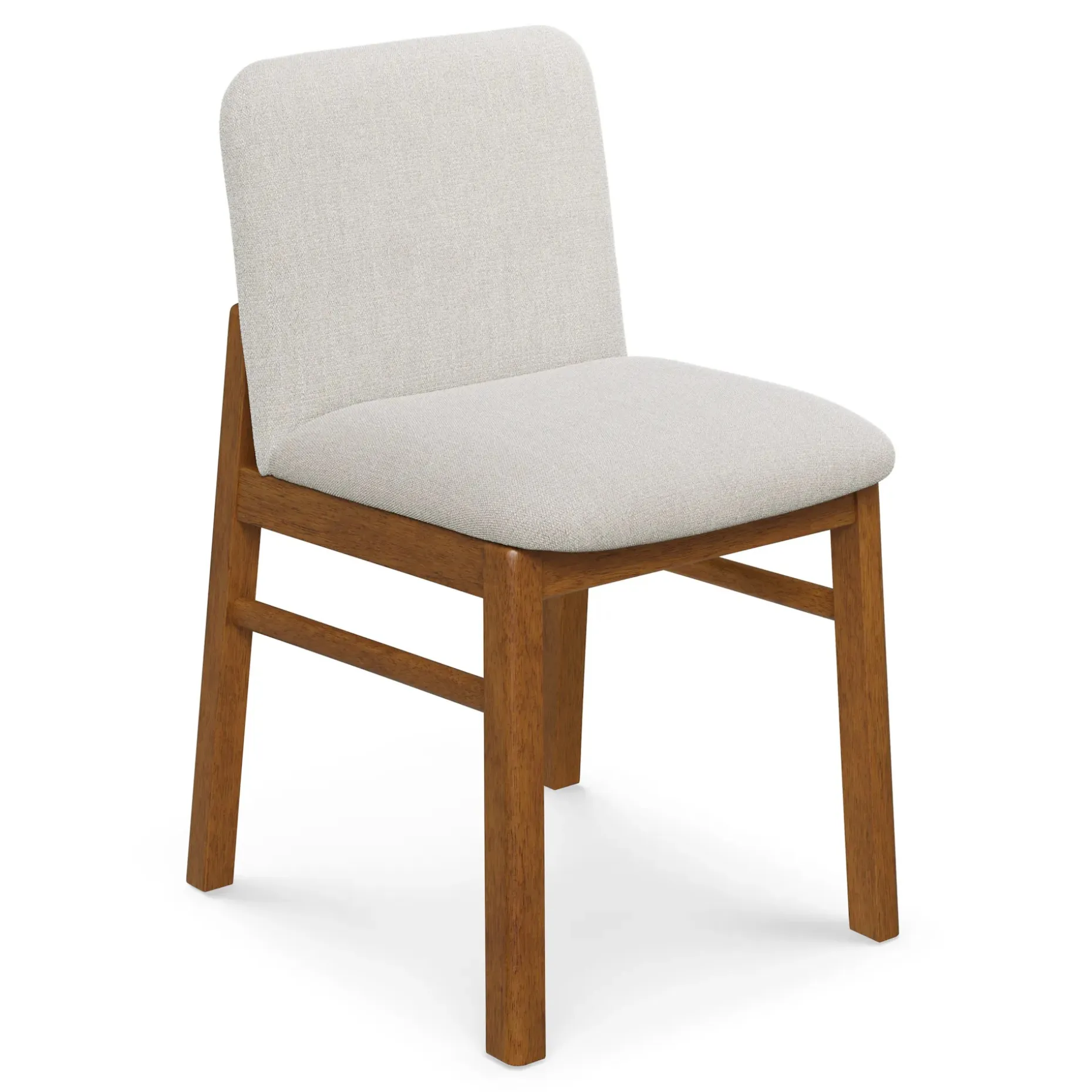 Mikkel Dining Chair - Walnut and Santolina Gray