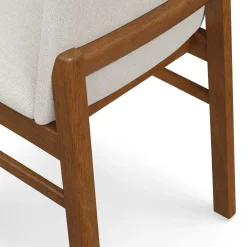 Mikkel Dining Chair - Walnut and Santolina Gray