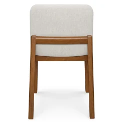 Mikkel Dining Chair - Walnut and Santolina Gray