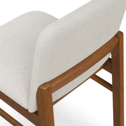 Mikkel Dining Chair - Walnut and Santolina Gray